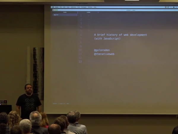 2018 AC aufgezeichnet Golo Roden Keynote web