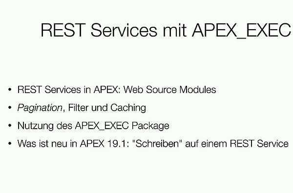 2019 APEX connect Aufzeichnung Carsten Czarski Rest